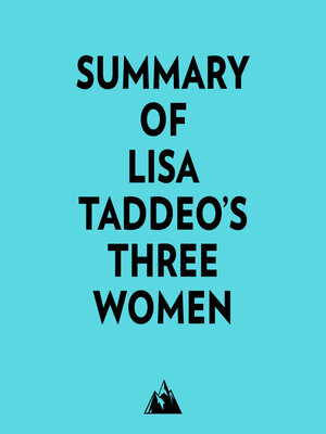 cover image of Summary of Lisa Taddeo's Three Women
